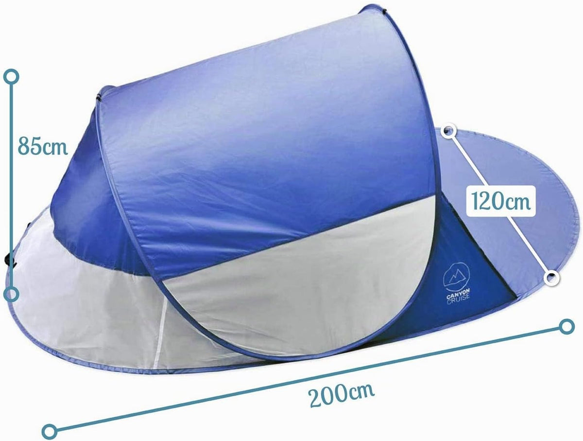 Canyon Cruise Pop-up Strandmuschel #Farbe_Blau