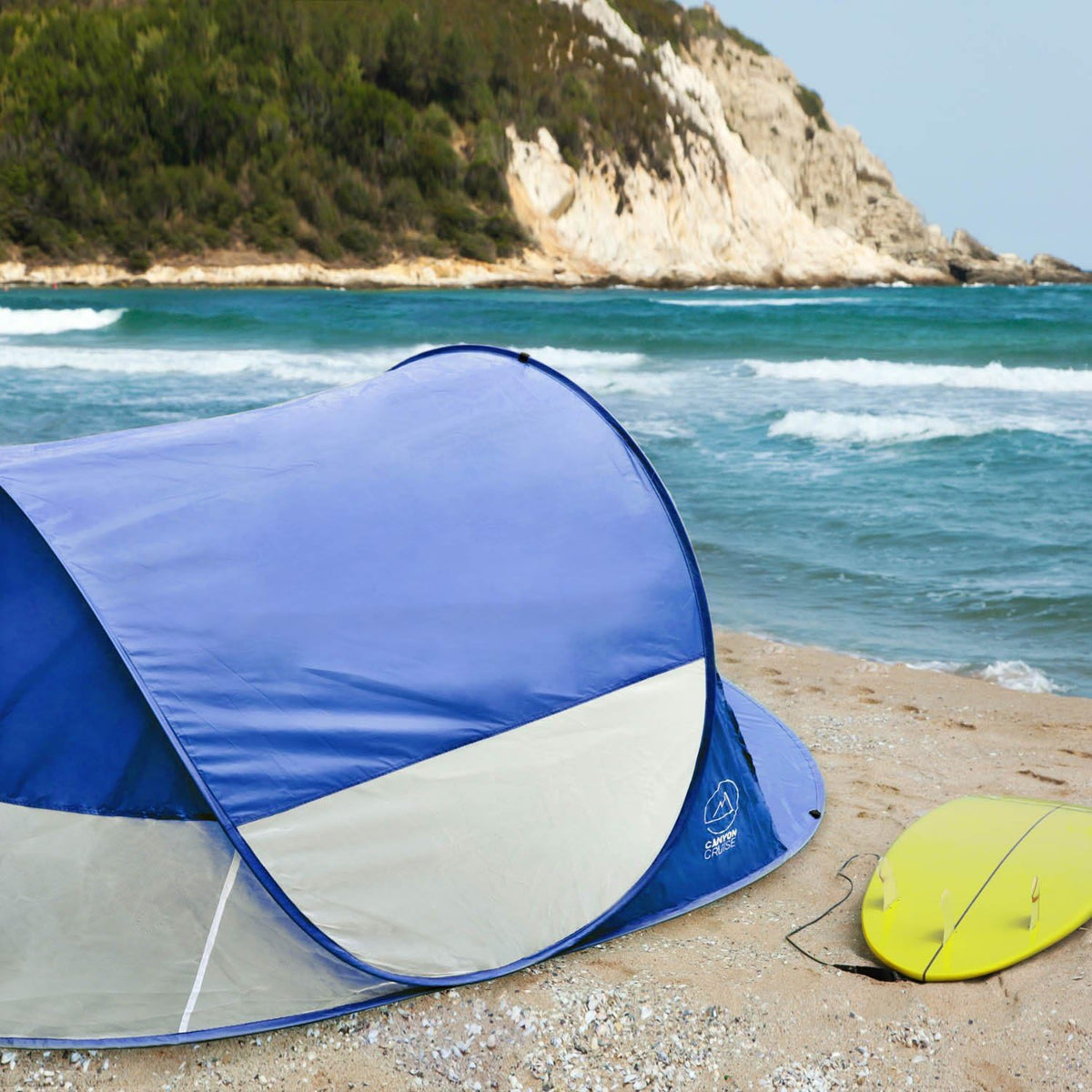 Canyon Cruise Pop-up Strandmuschel #Farbe_Blau