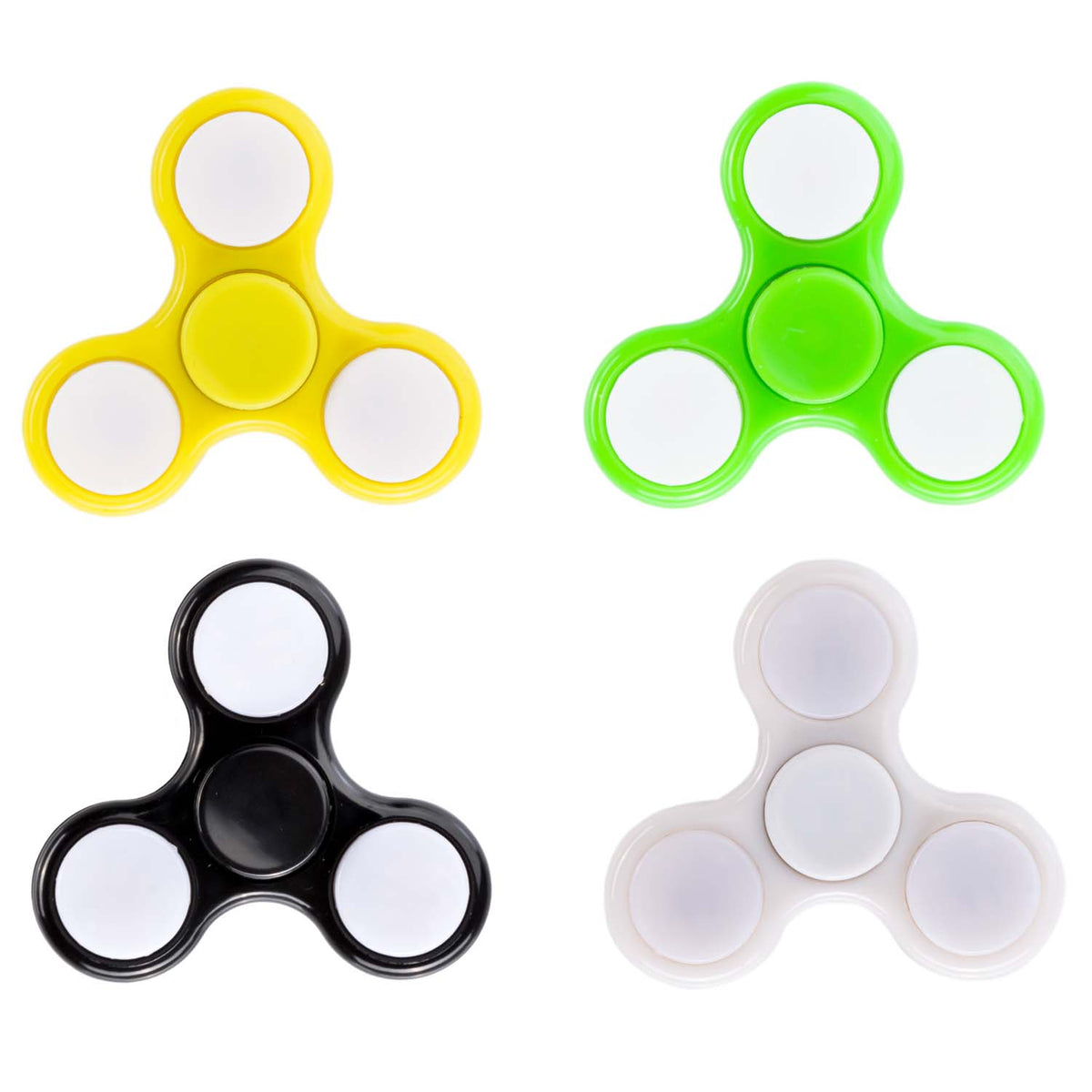 LED-Fidget-Spinner Alle Farben Übersicht #ausschluss