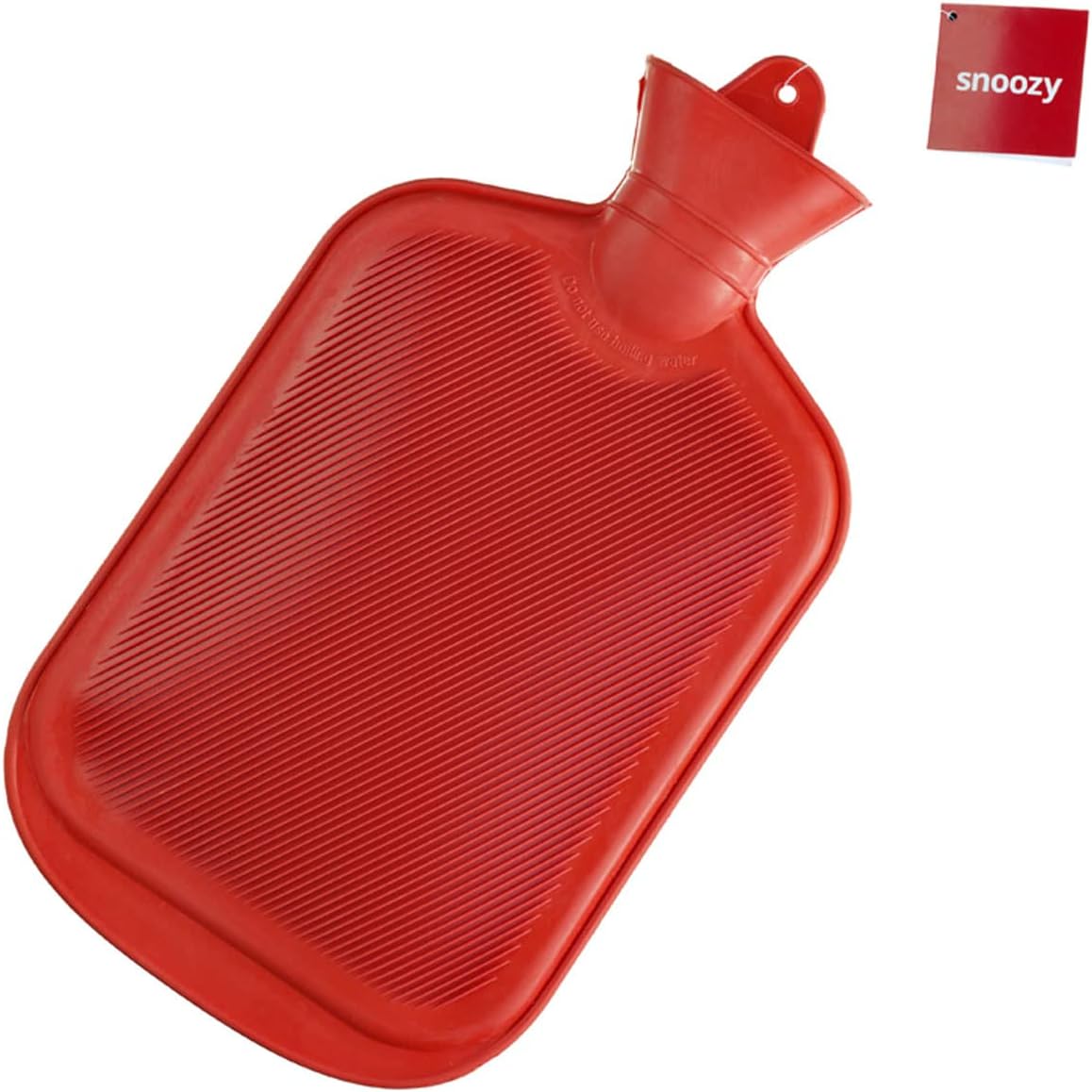 Snoozy 2L Wärmflasche mit Merry Christmas Bezug - Kuschelig & Warm