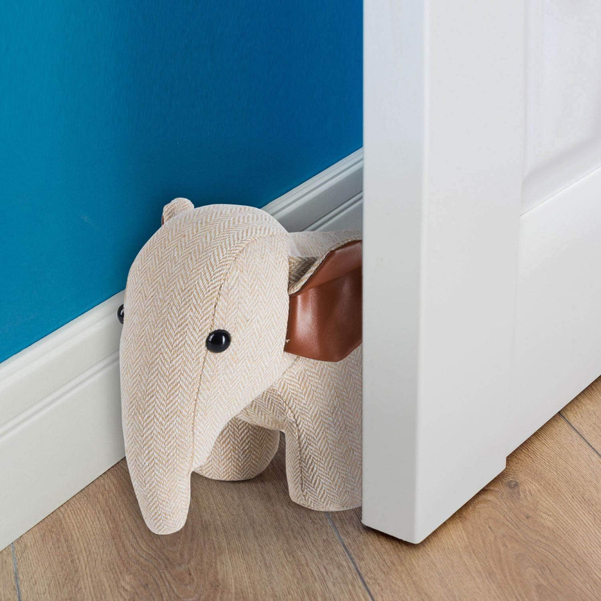 Türstopper Elefant - Handgefertigter Türpuffer 1,25 kg - Stabil