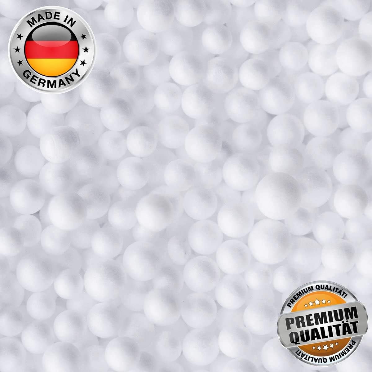 EPS Perlen 100 Liter - Premium Sitzsack-Füllung & Styropor-Kügelchen