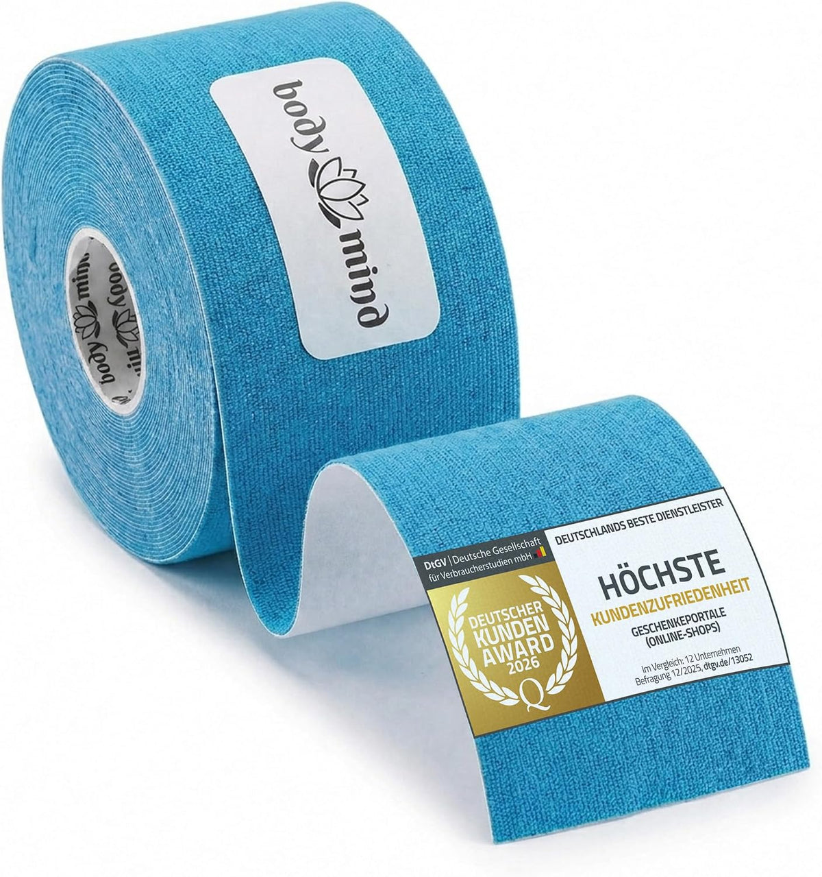 Kinesiologie Tape 10cm x 5m – Extra breites Sporttape Physio