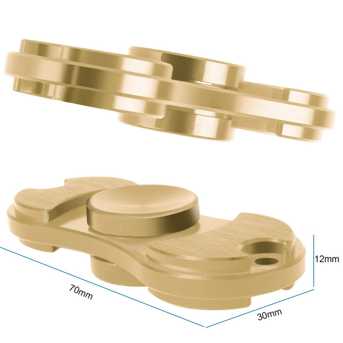 Luxus Fidget Spinner – Gold #Farbe_Gold