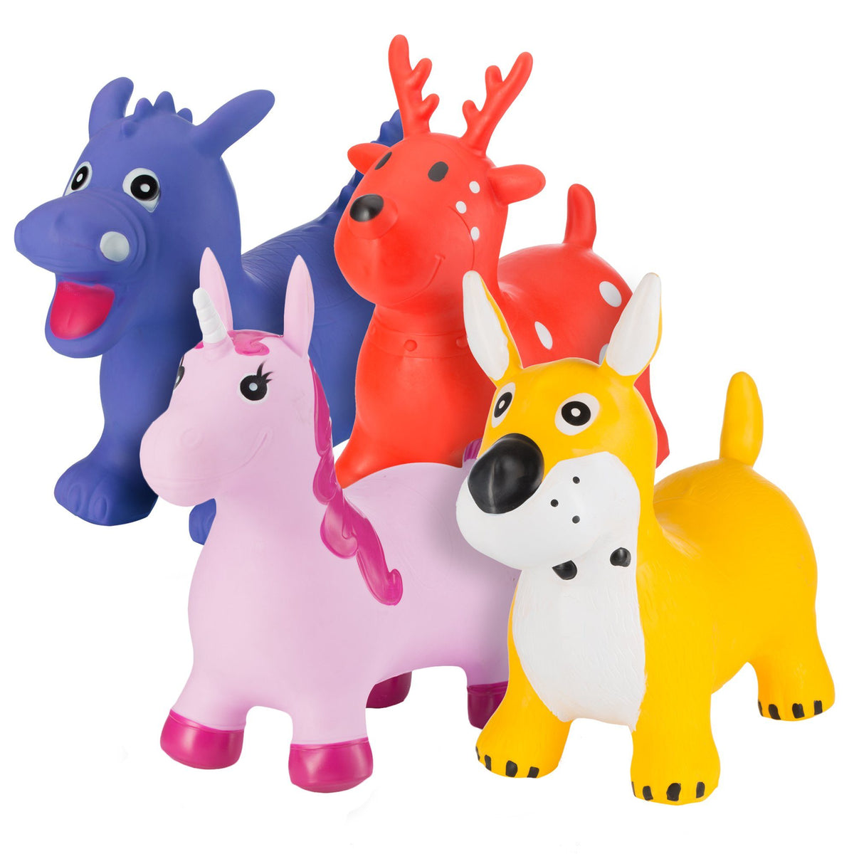Hüpftier Einhorn - Robustes Hüpfspielzeug für Kinder inkl. Pumpe – Default Title – SKU 22059904 – PT05