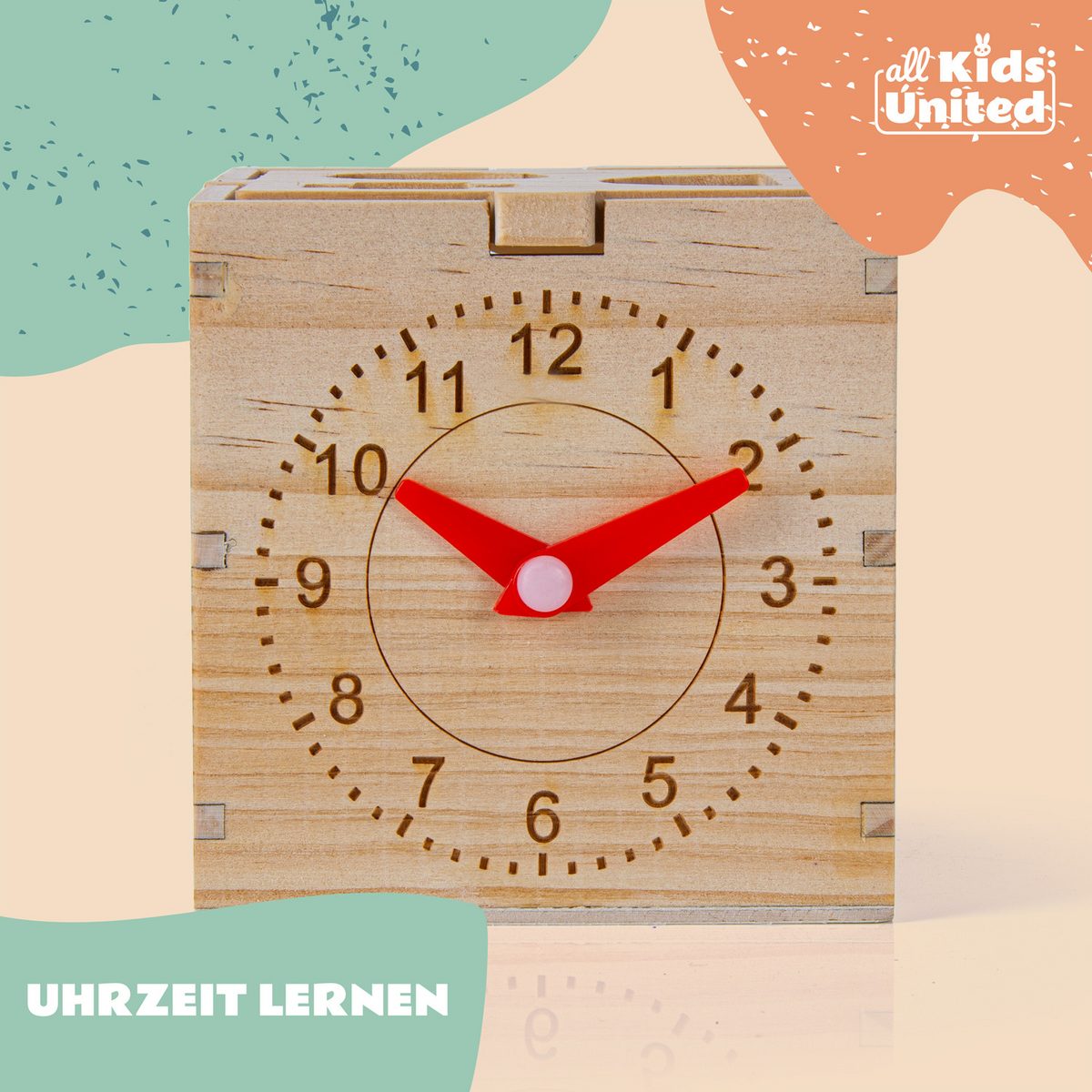 Holz Steckwürfel Kiste - Lernspielzeug für Feinmotorik – PT05