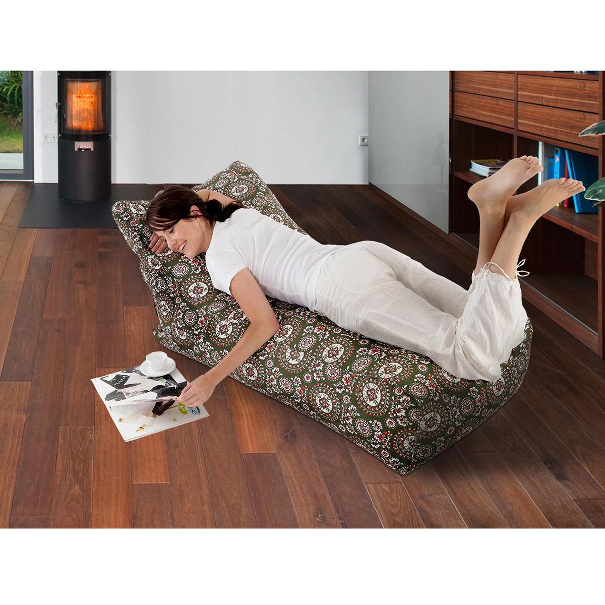 Smoothy Sitzsack - Sitzkissen Lounge Daybed - Oriental – PT02