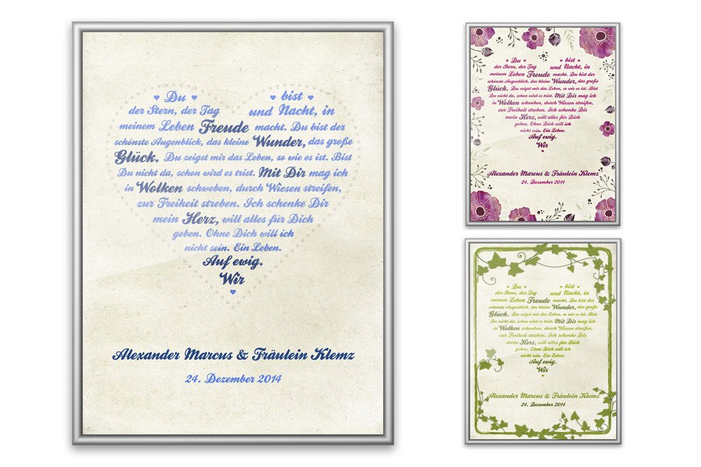 personalisiertes-gedicht-fuer-verliebte #Farbe_Mehrfarbig